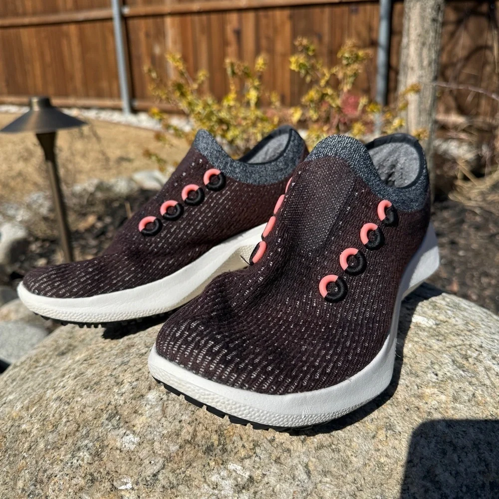 Allbirds Men's Tree Dasher 2 Motivation Size 9 Natural Black/Flash Blue/Blizz